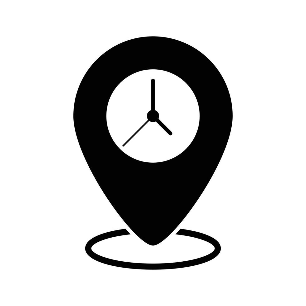 Location Pin Icon, Pin Pointer, Gps Icon, Navigation Symbol, Direction Sign, Road Map Position, Search And Find Related Signs, Your Position Detection Vector Illustration