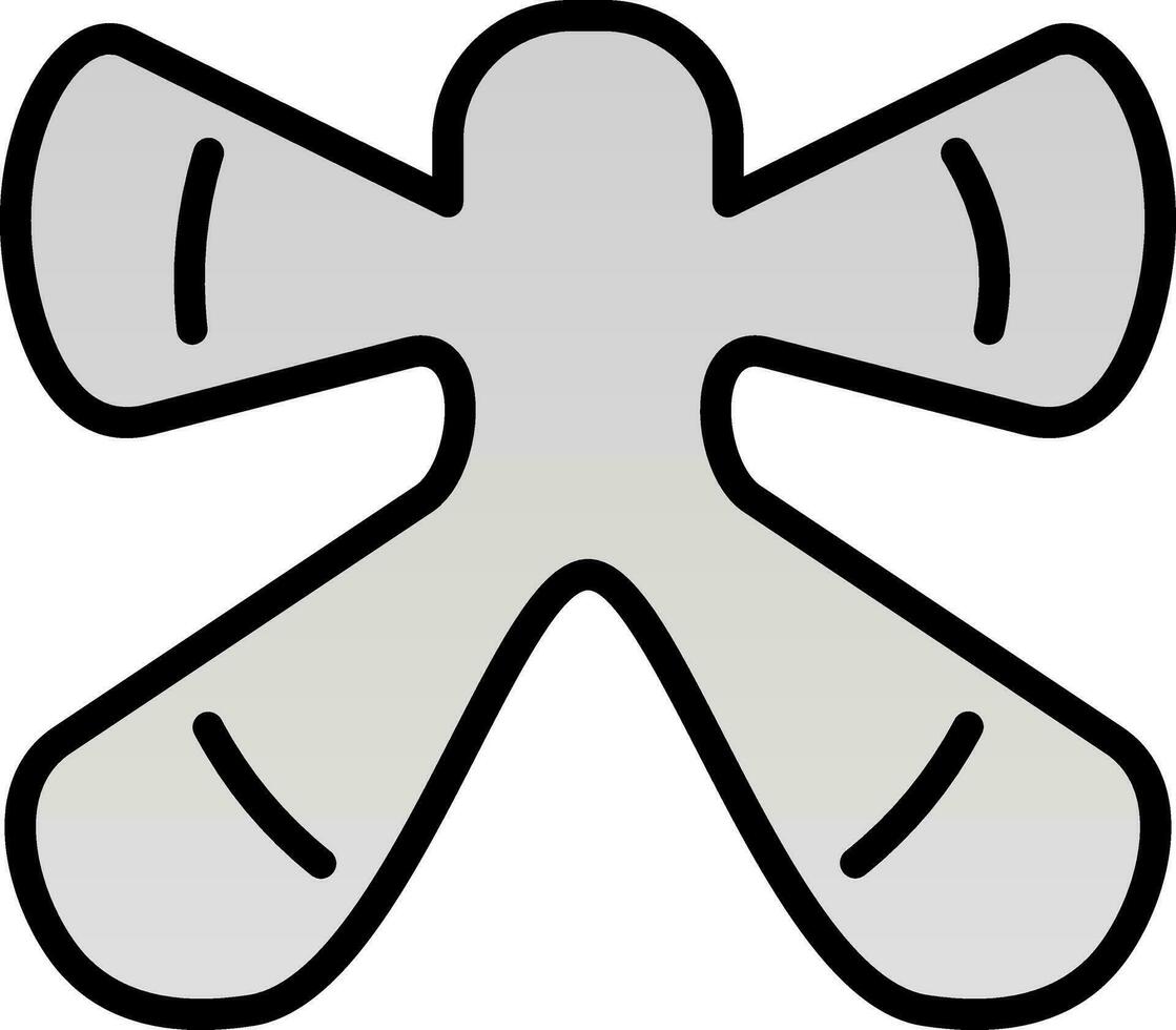 Snow angel Vector Icon Design