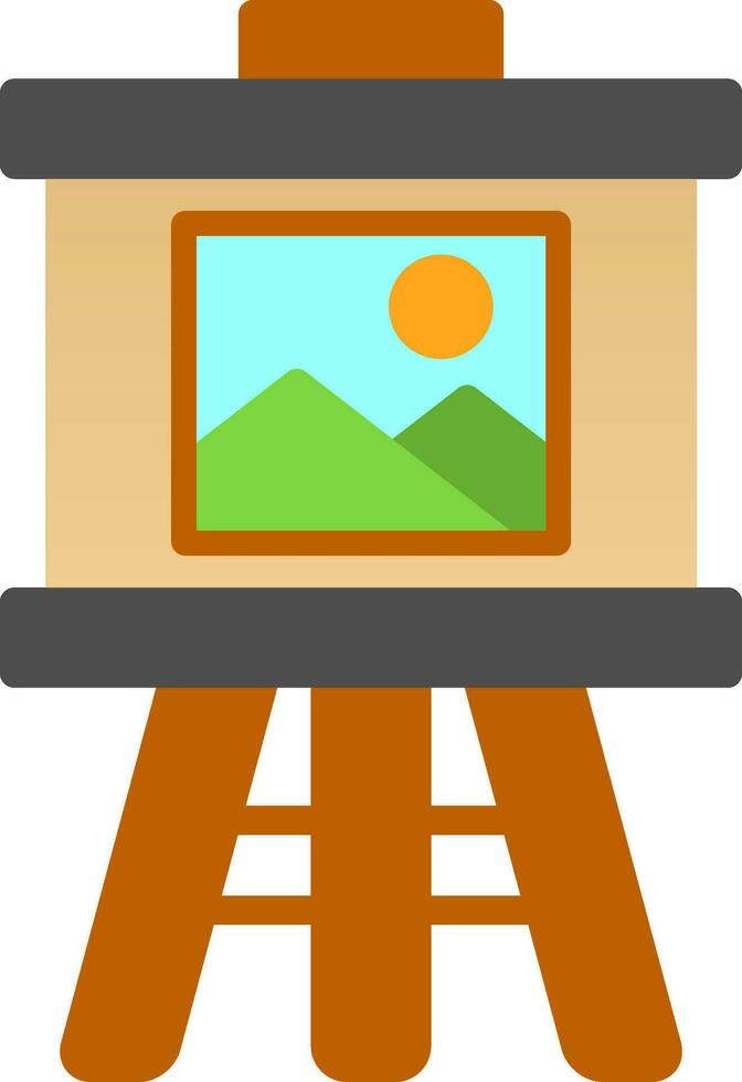 Canvas Vector Icon Design