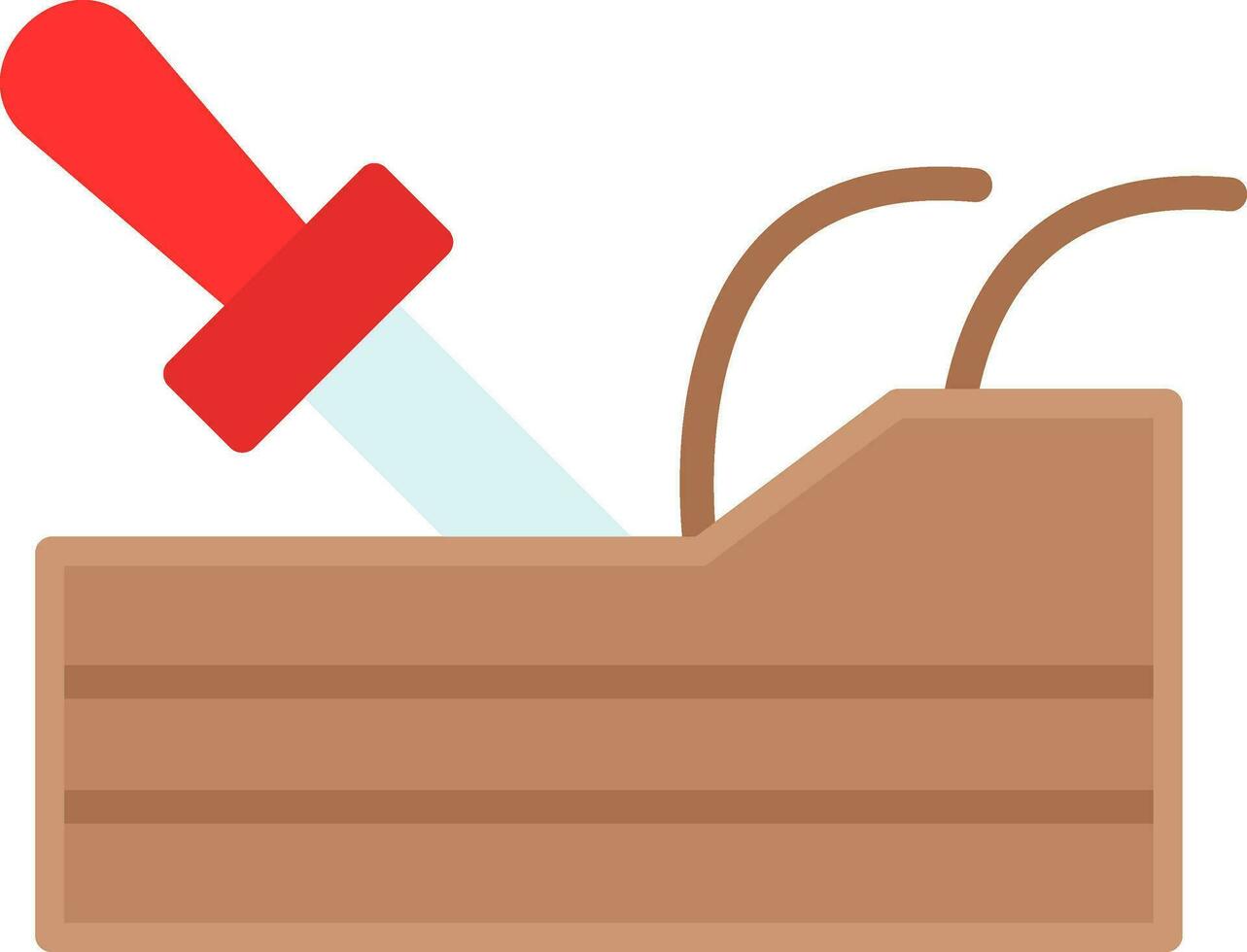 Carving Vector Icon Design