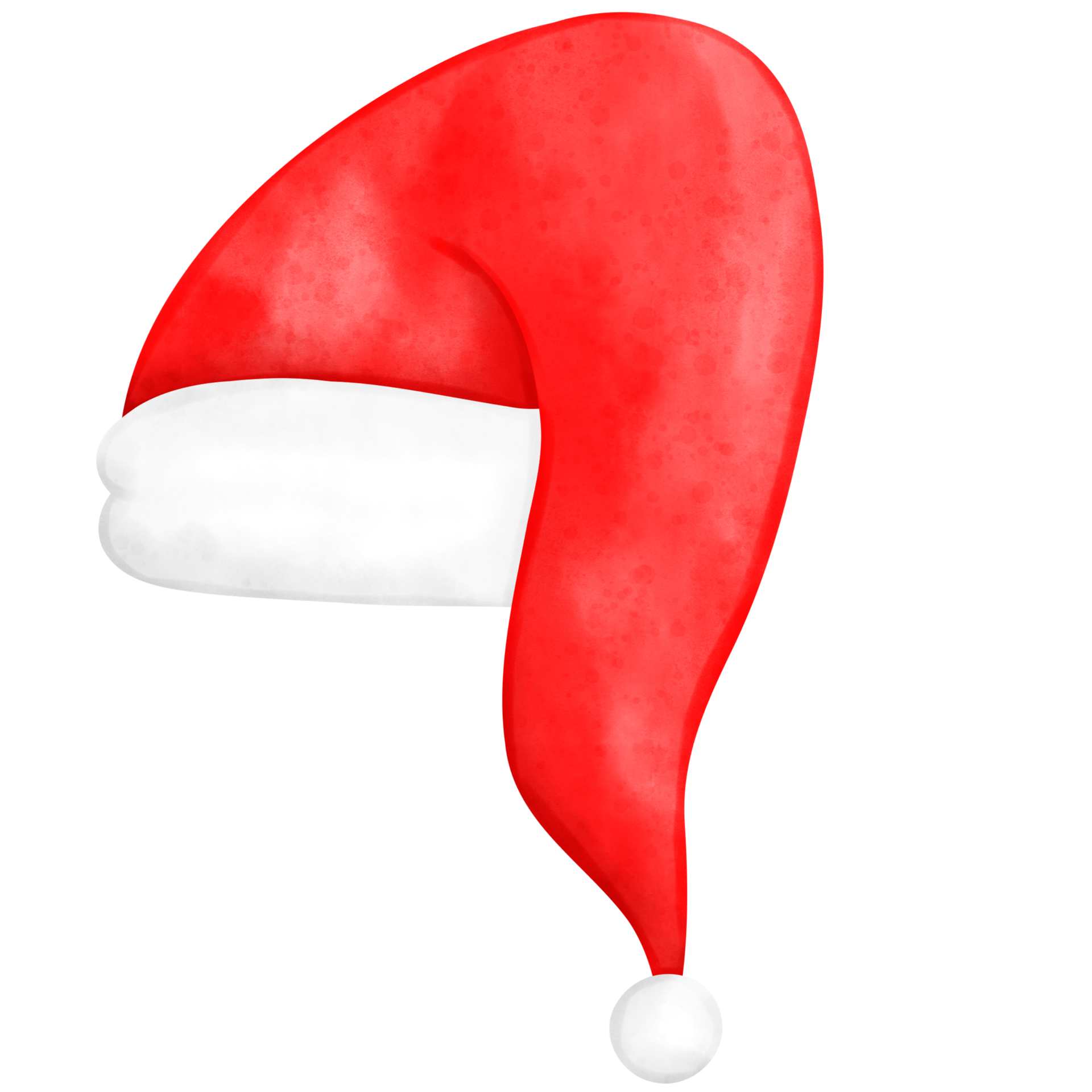 christmas-hat-santa-hat-watercolor-hat-27382969-png