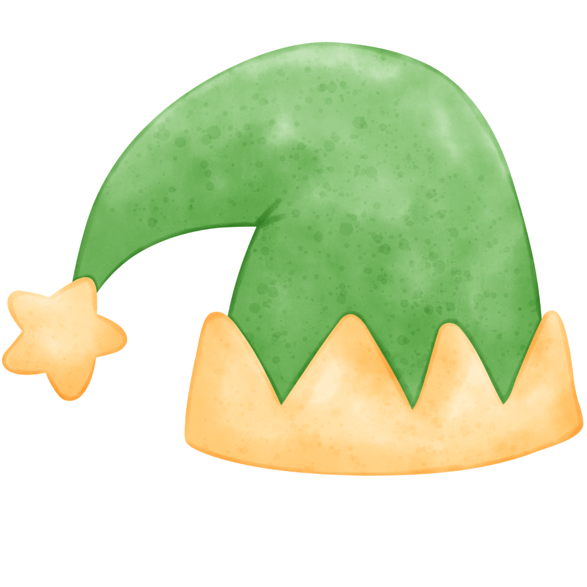 christmas-hat-santa-hat-watercolor-hat-27382979-png