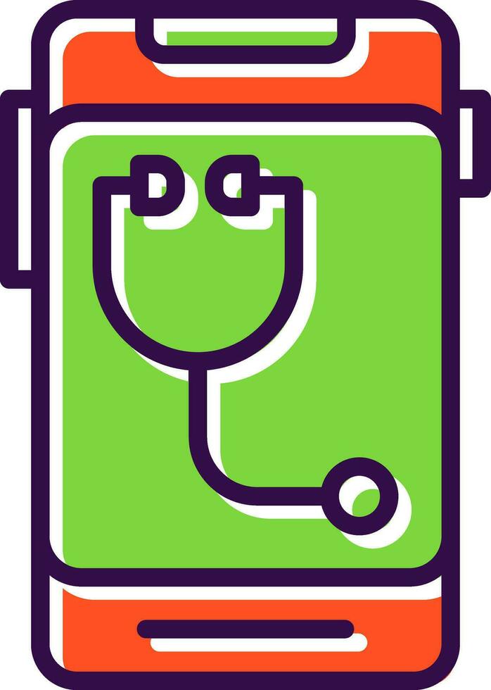 Telemedicine Vector Icon Design