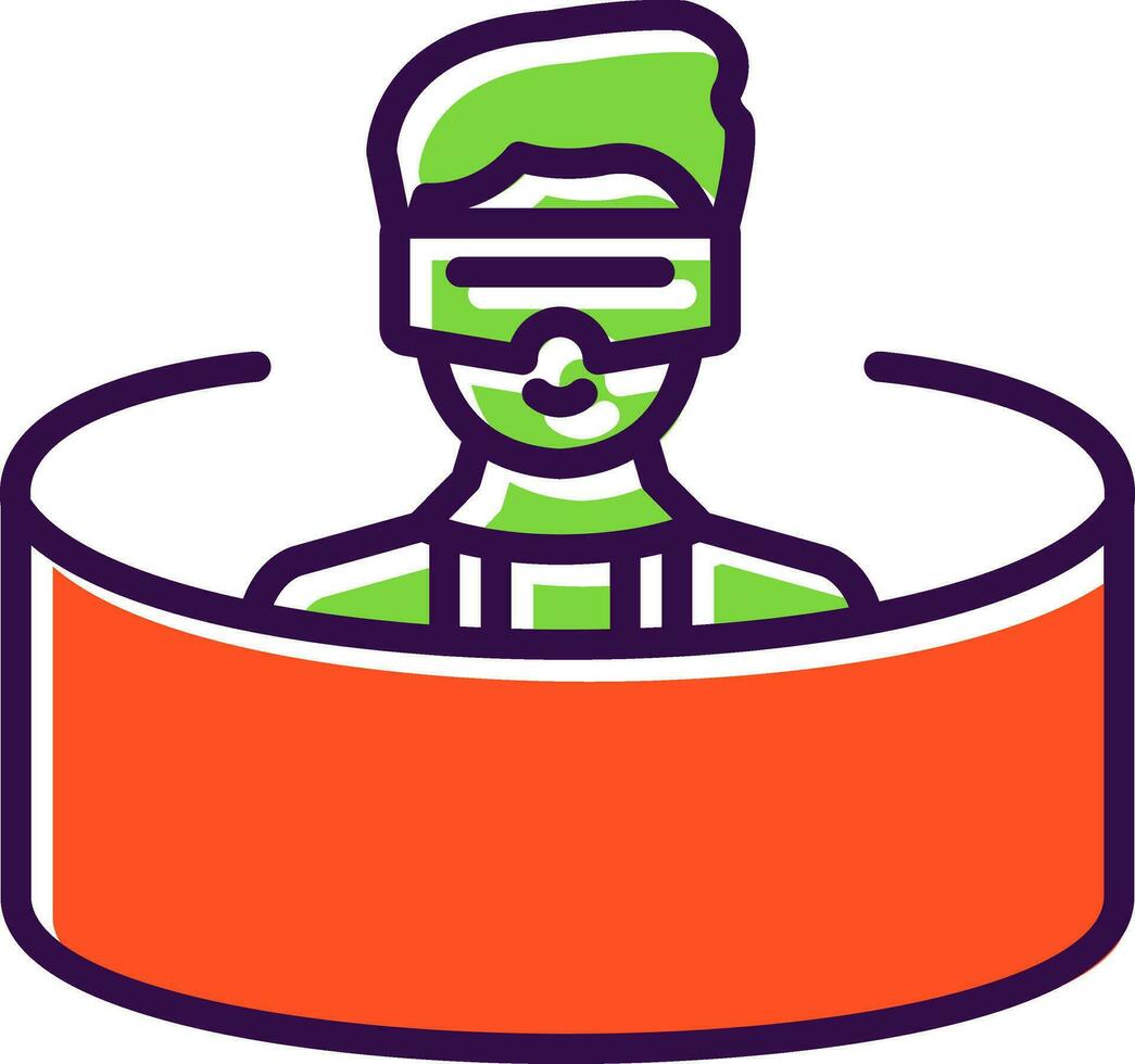 Virtual Reality Vector Icon Design