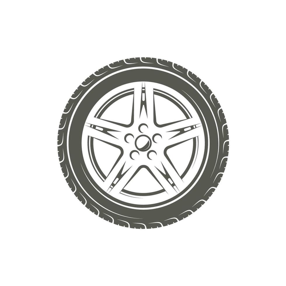 Element of the car service vector
