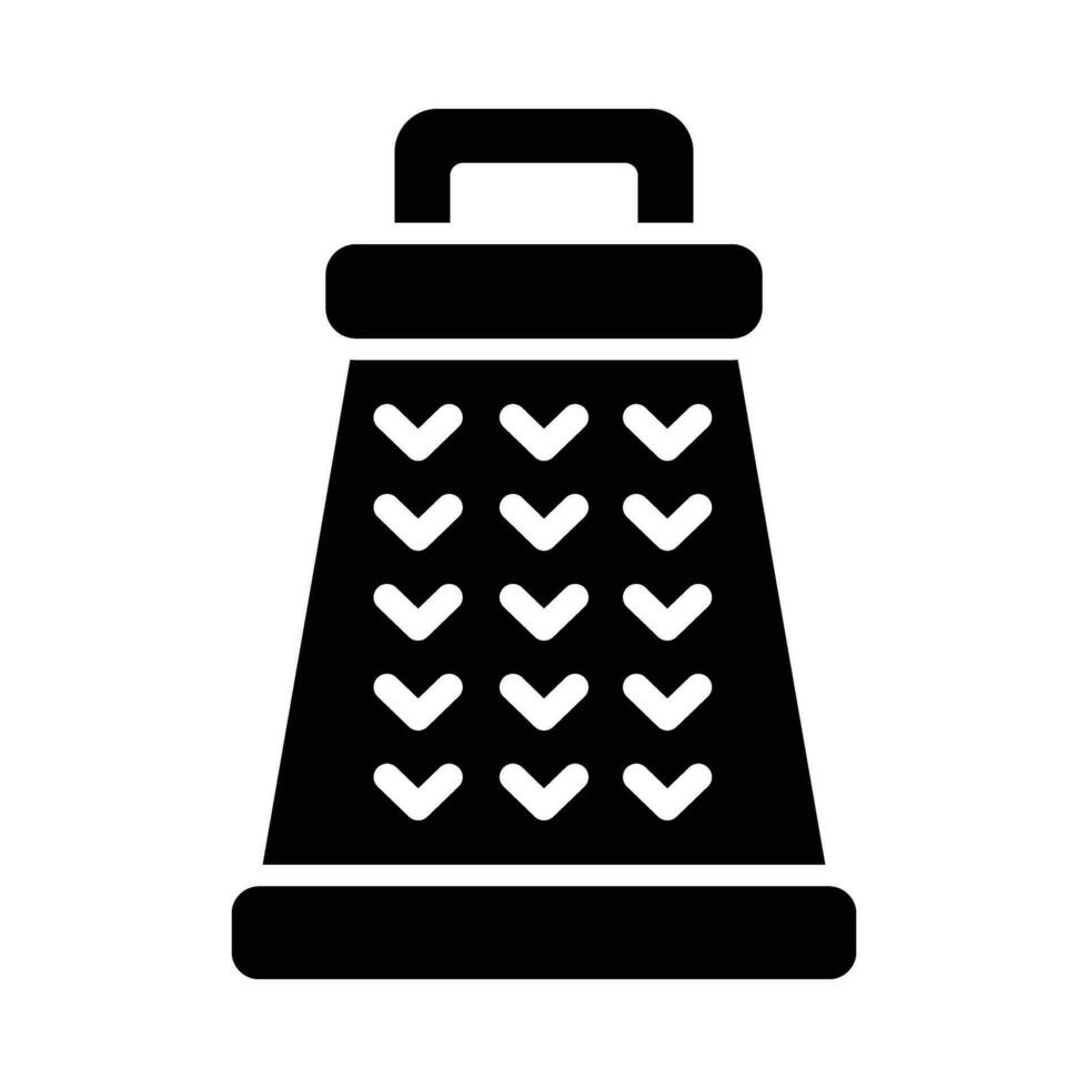 Grater Vector Glyph Icon For Personal And Commercial Use.