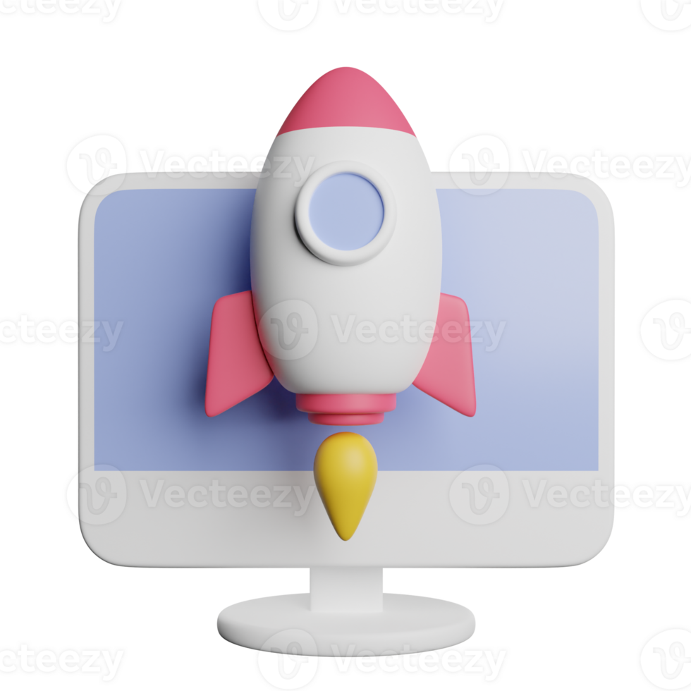 Launch Rocket Startup png