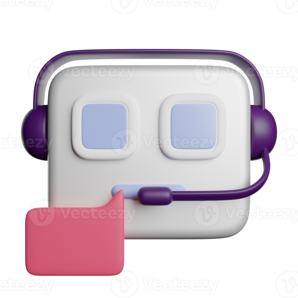 Chatbot Robotic Help png