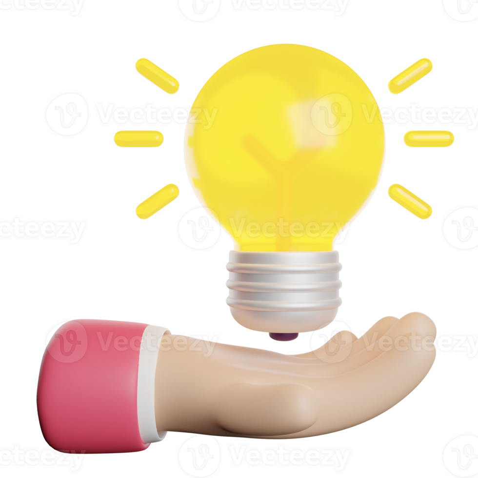 Hand Giving Idea png
