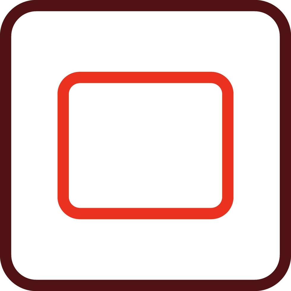 Round Corner Glyph Two Color Icon For Personal And Commercial Use. vector