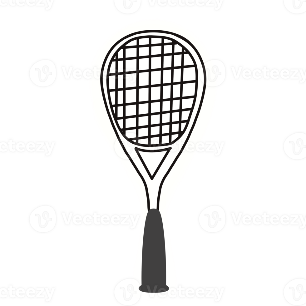 en squash racket png