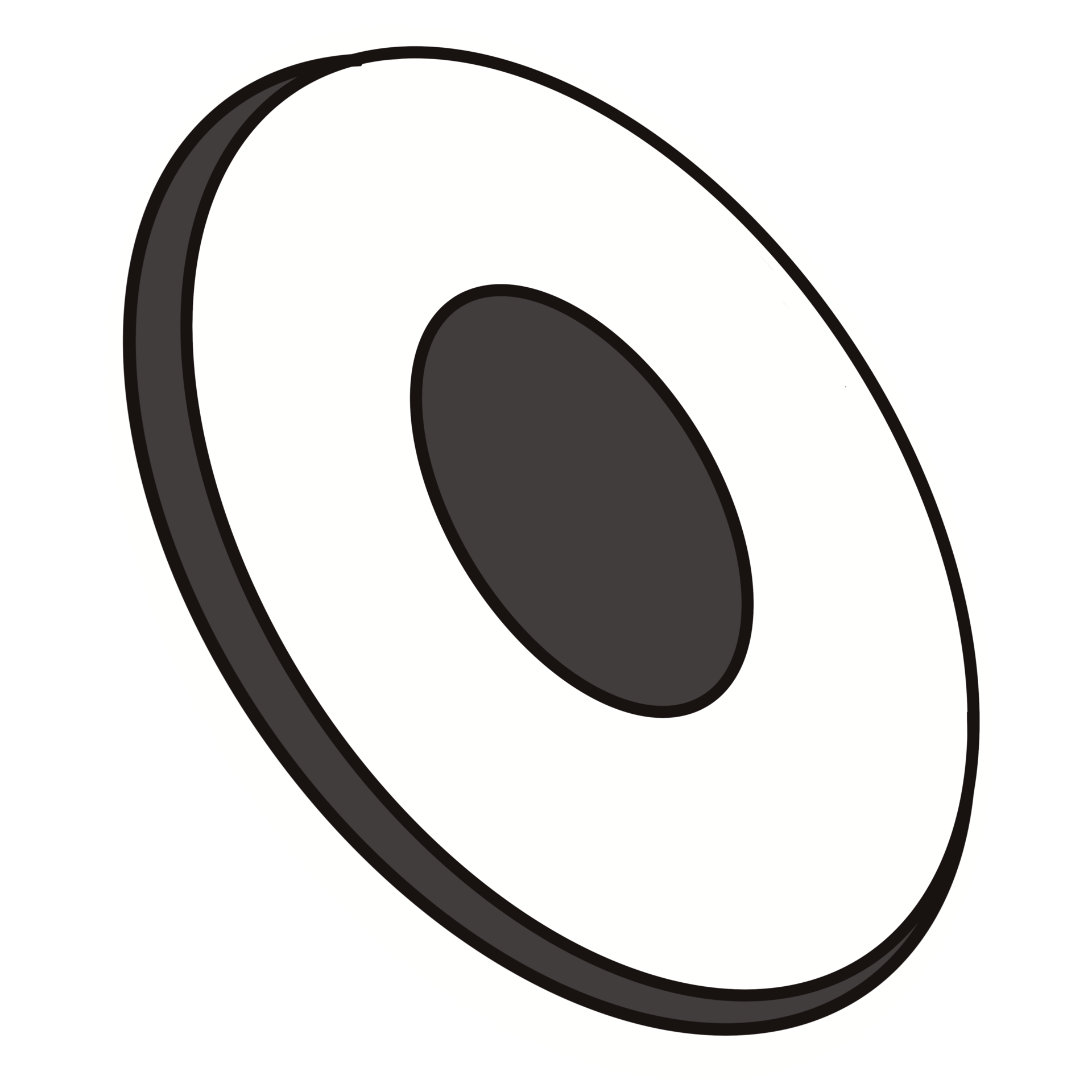 A flying disc 27384564 PNG