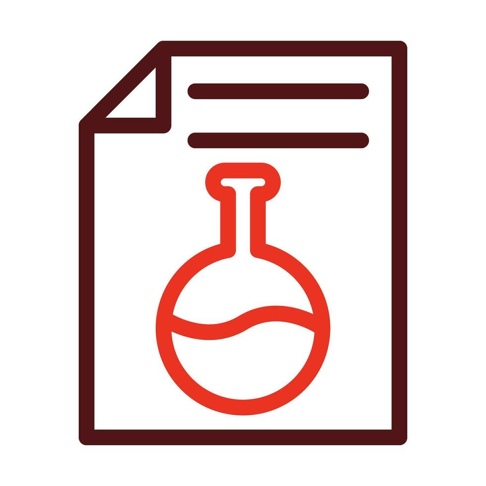 Report Glyph Two Color Icon For Personal And Commercial Use. vector
