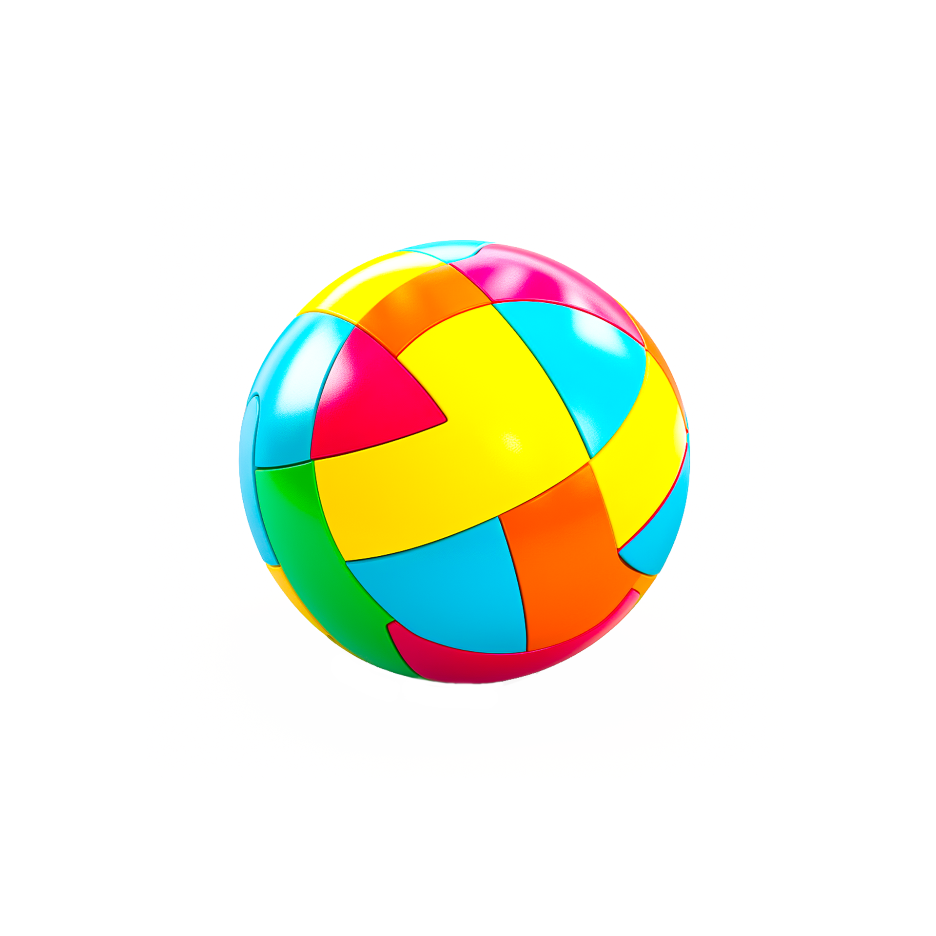 Toy Ball, hand colored toy balls, color Splash generative ai 27385447 PNG