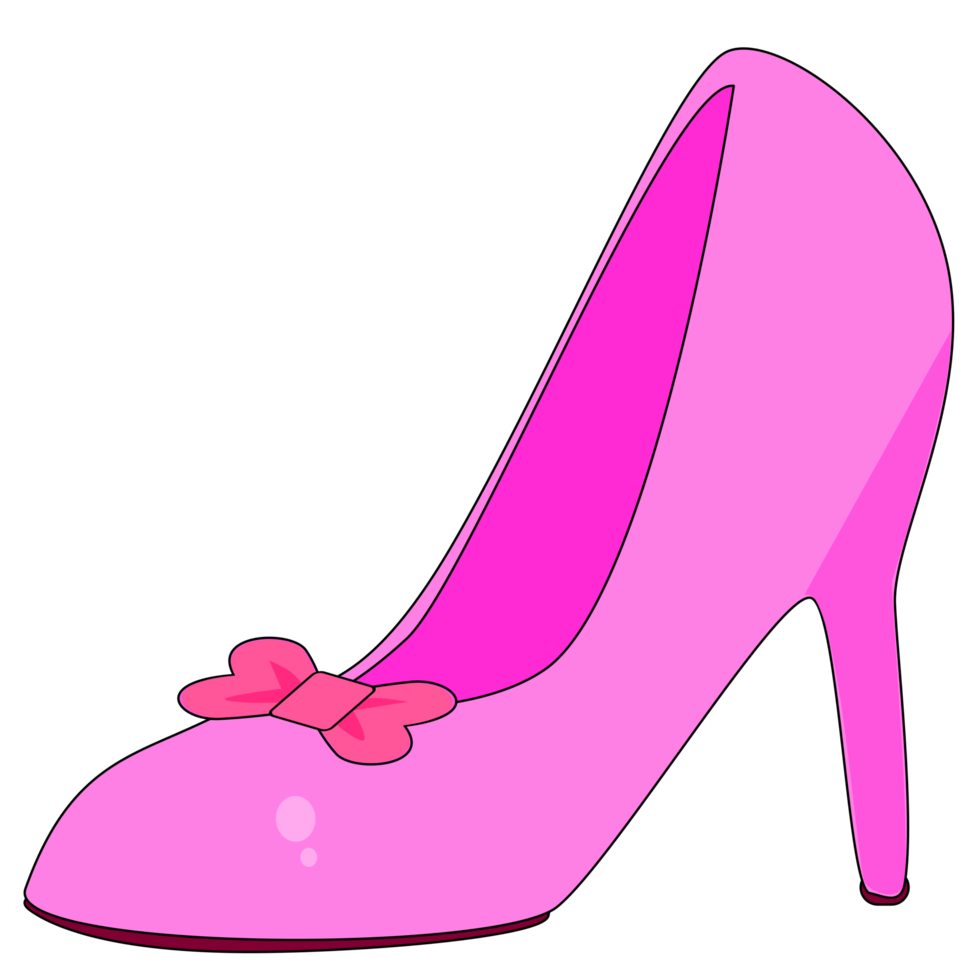 rosa alto tacco design png