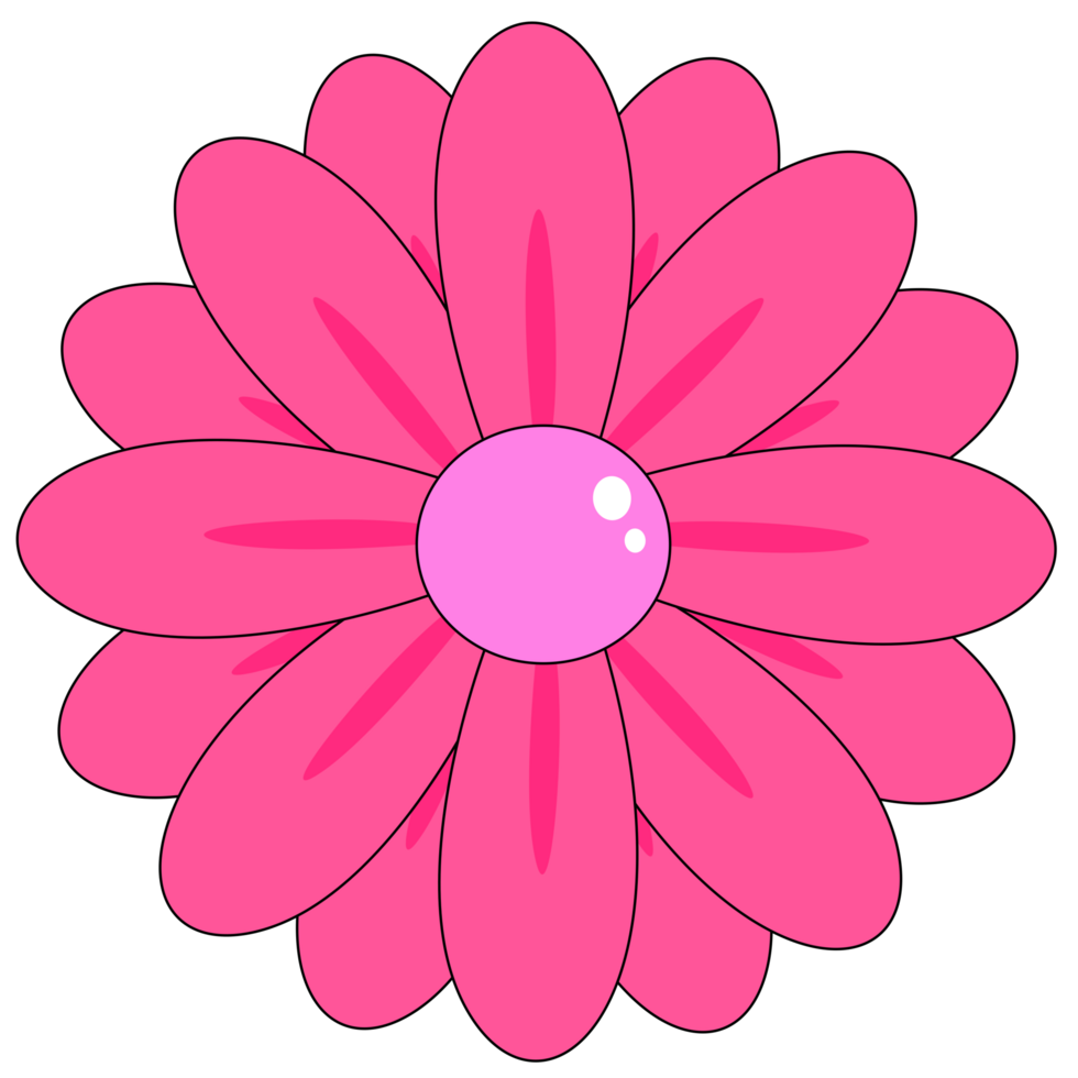 fiore rosa design png