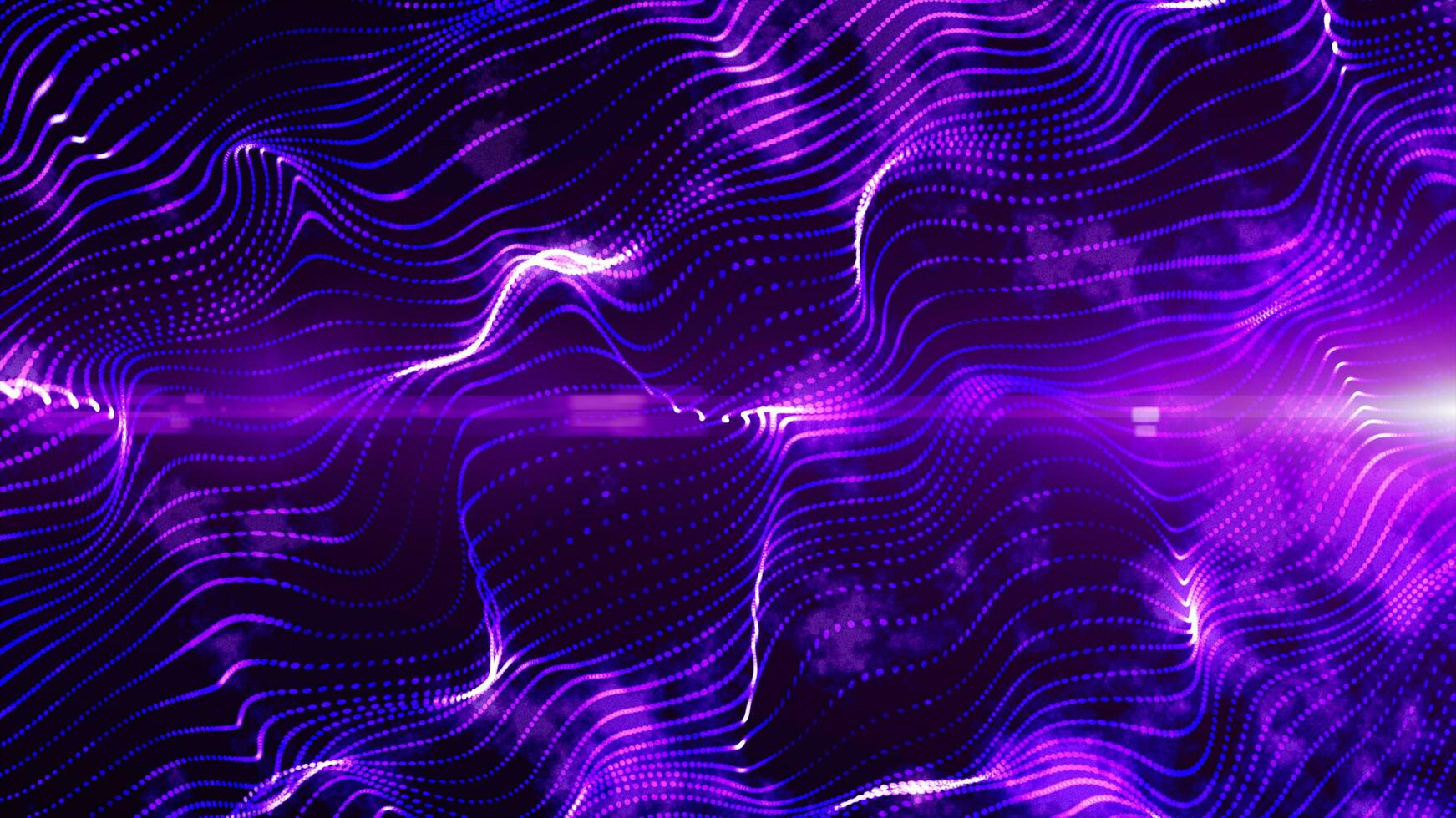 beautiful laser Purple space particle form, futuristic neon graphic Background, energy 3d abstract art element illustration, technology artificial intelligence wallpaper photo