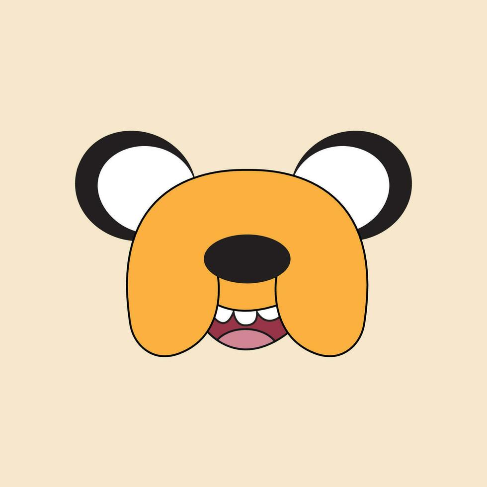 Vector illustration of cute character