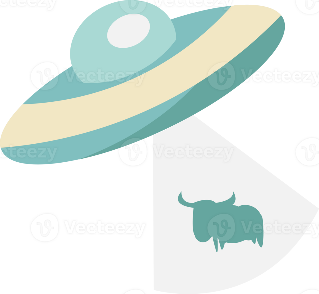 The ufo mine Unidentified Flying Object for sci or space concept. png