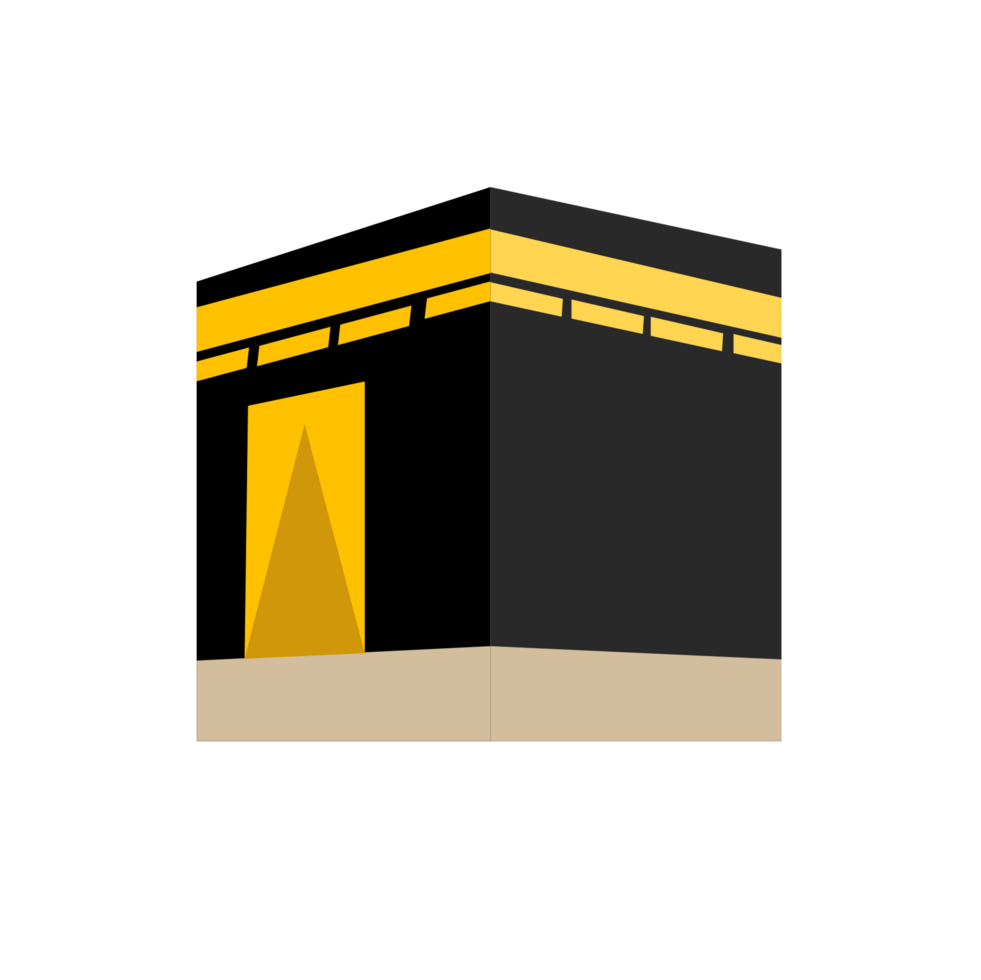 ka'ba mecca illustration png