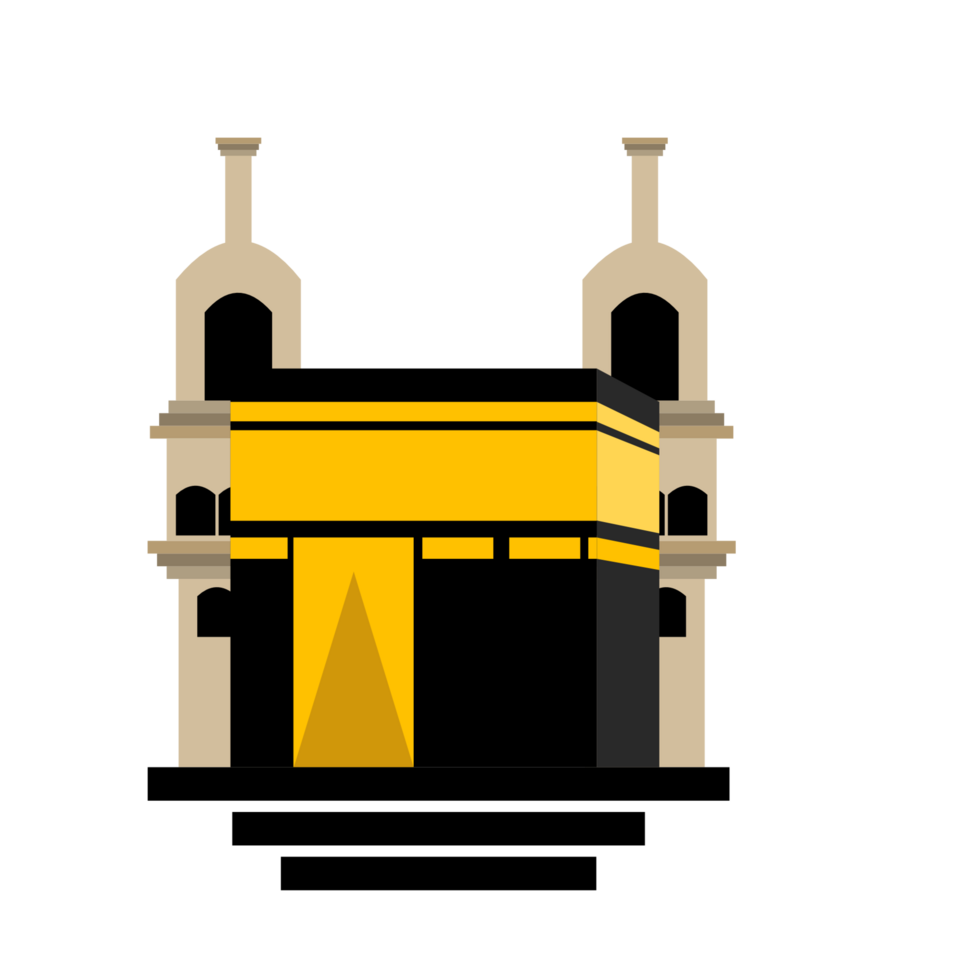 ka'ba meca ilustração png