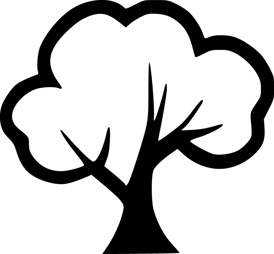 black tree icon png