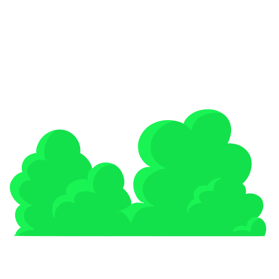 Green Bush Flat png