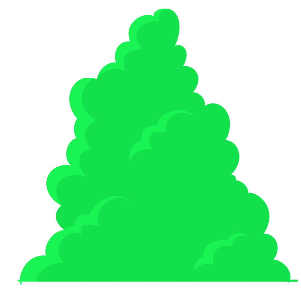 Green Bush Flat png