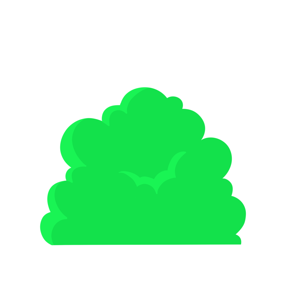 Green Bush Flat png