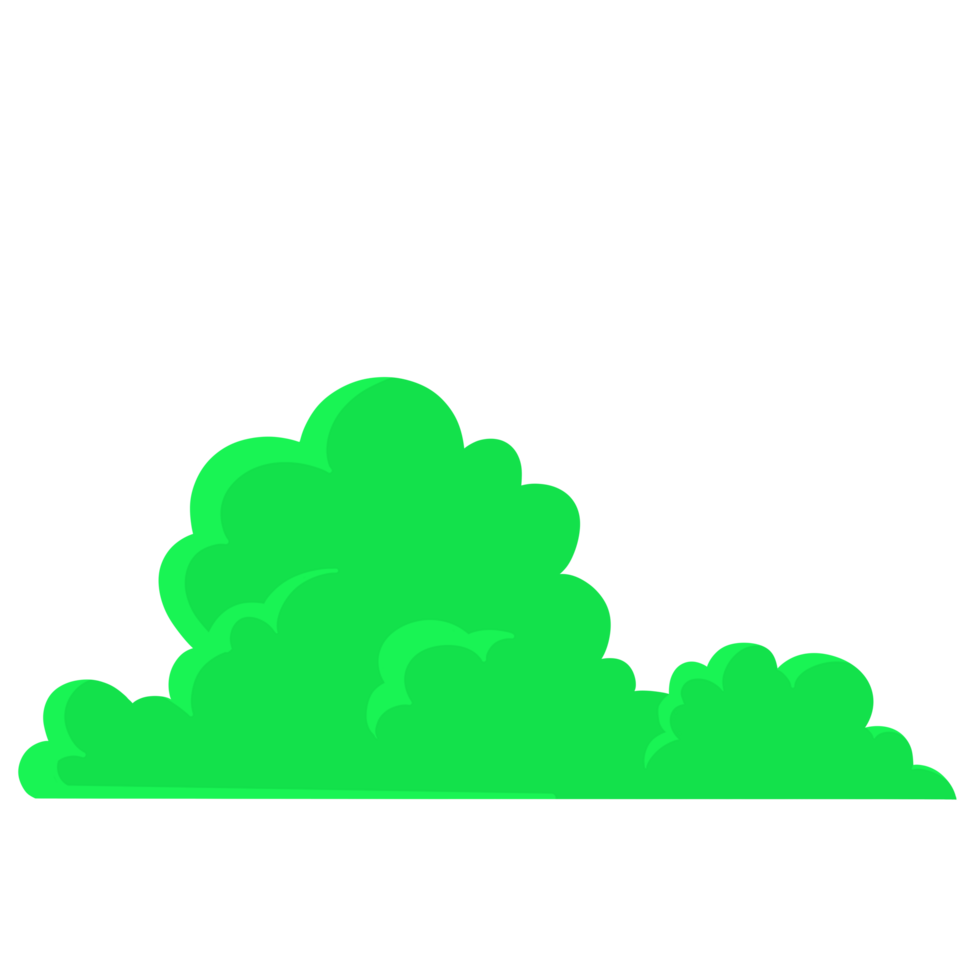 Green Bush Flat png