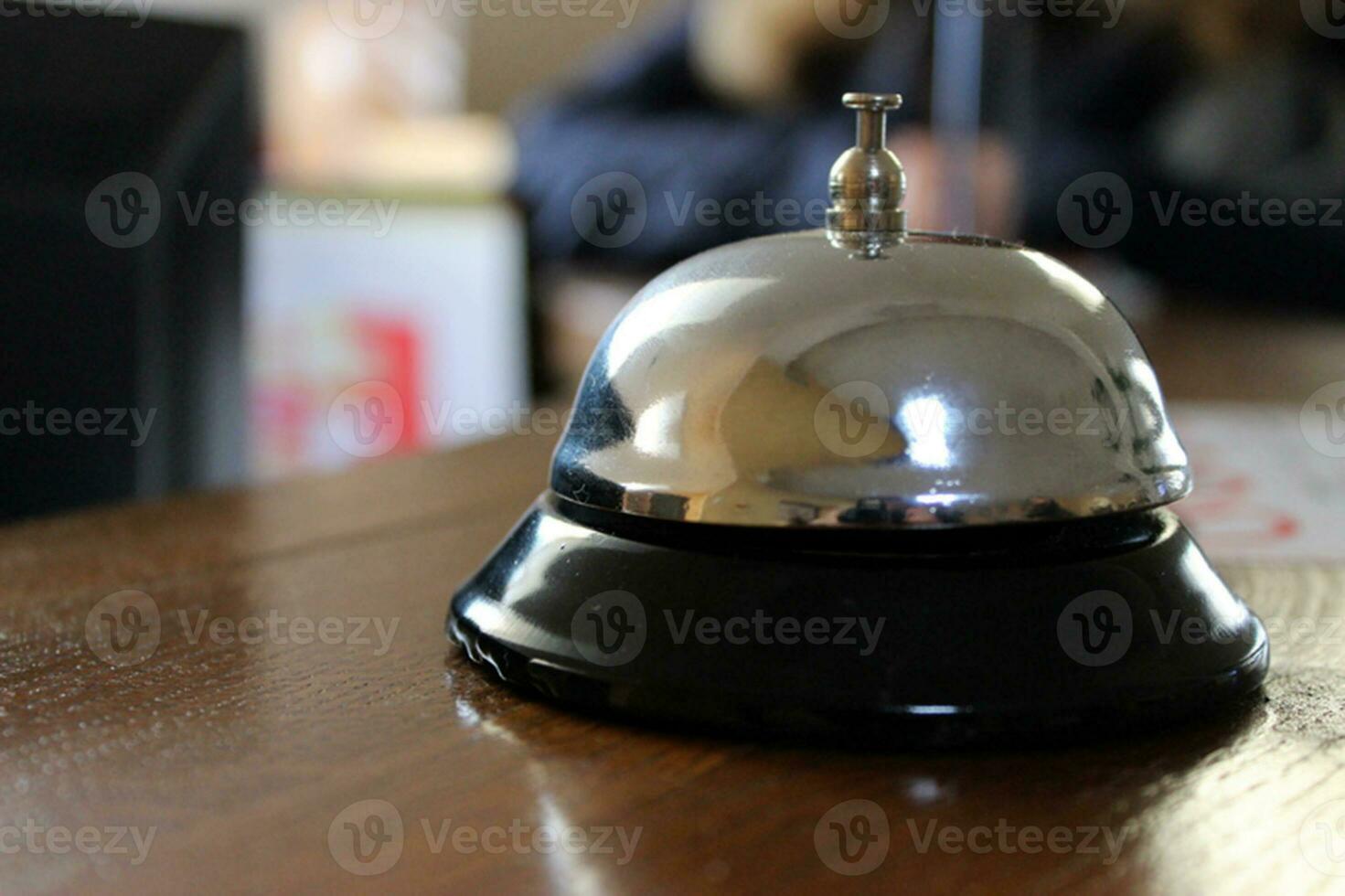 Hotel reception bell photo