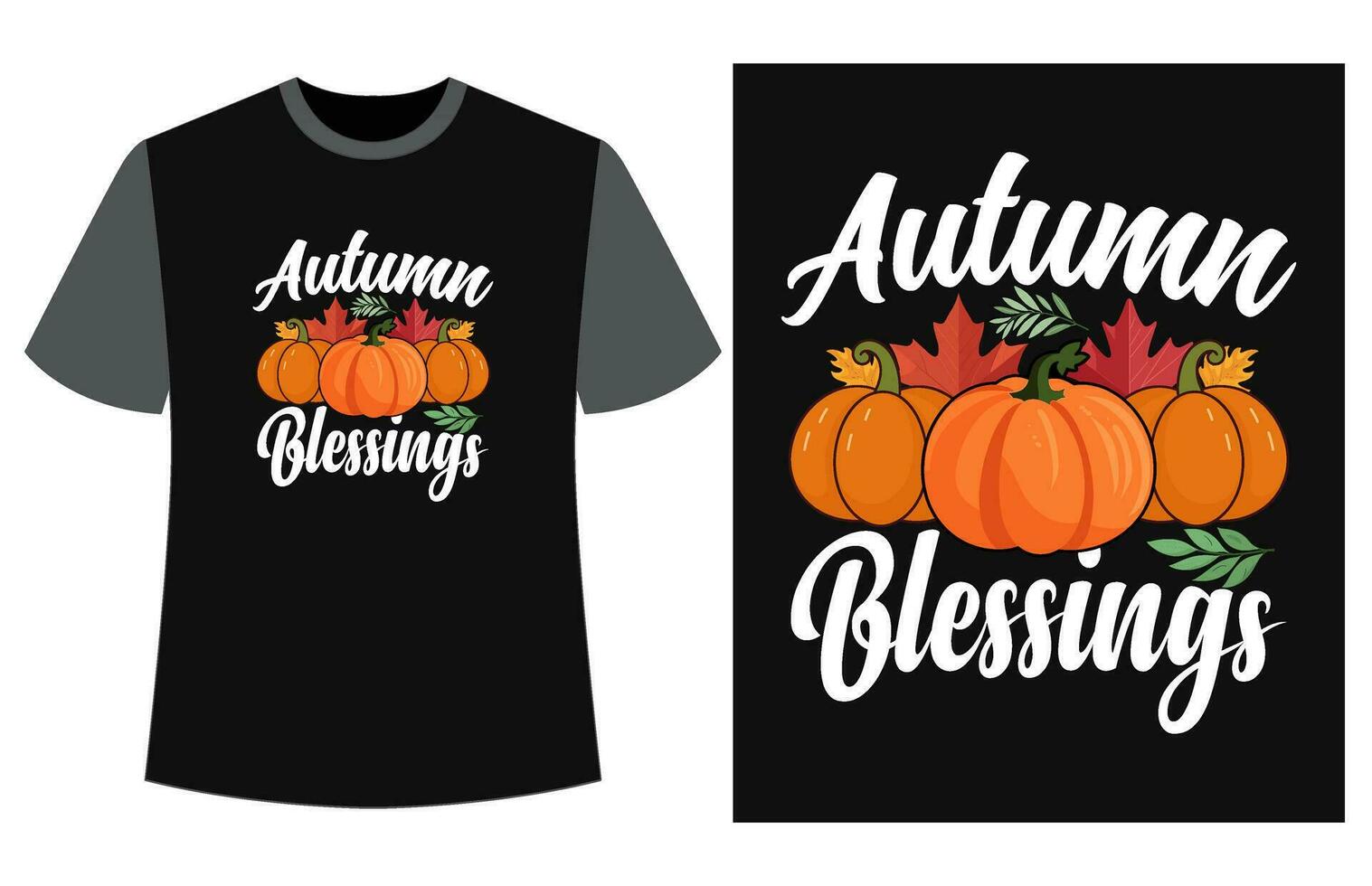 Autumn t-shirt design vector illustration, fall t shirt, Autumn pumpkin t shirt