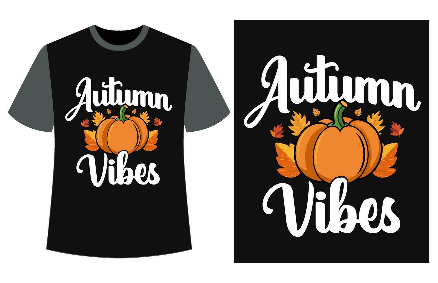 Autumn t-shirt design vector illustration, fall t shirt, Autumn pumpkin t shirt