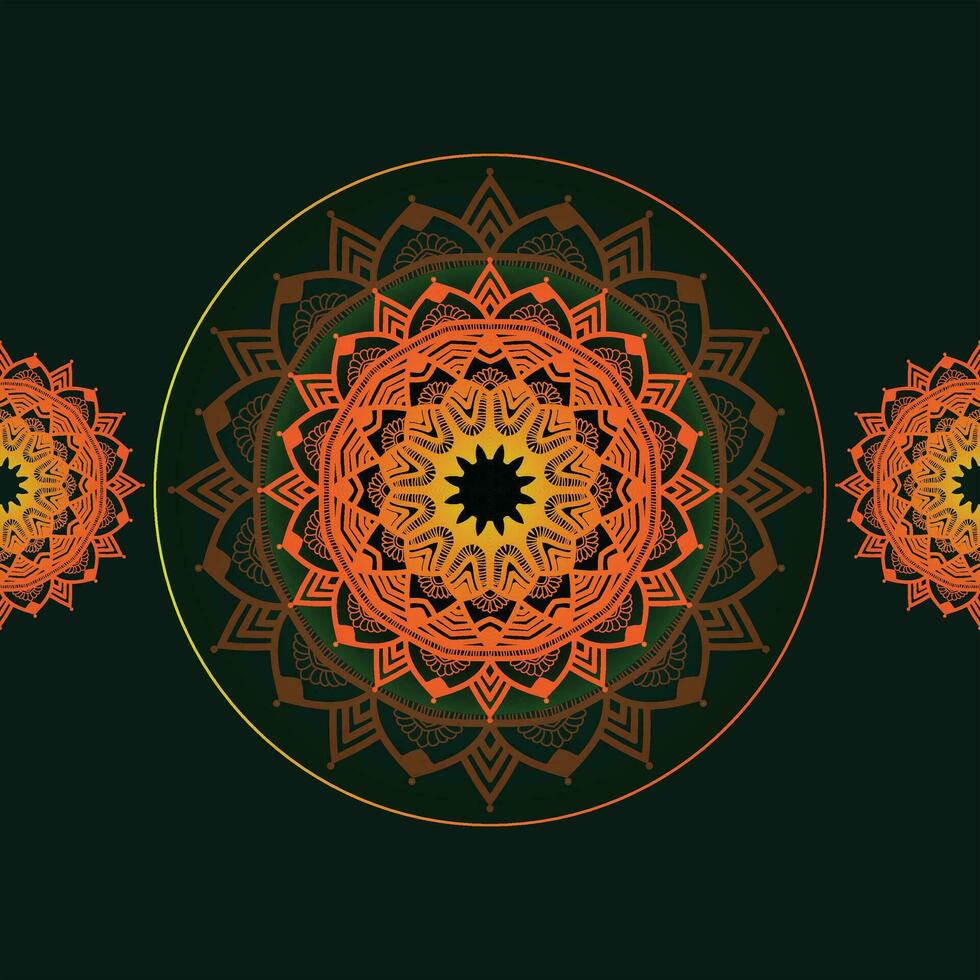 mandala for all background vector