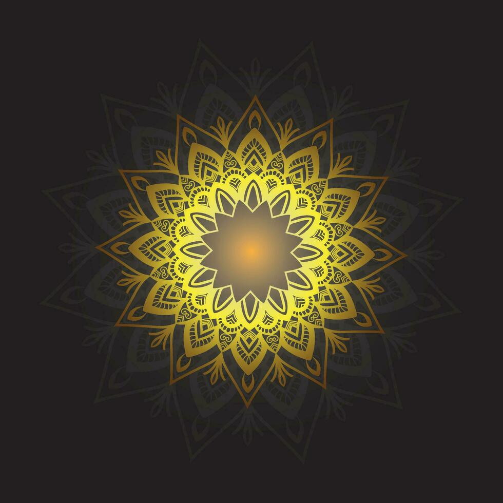 mandala for all background vector