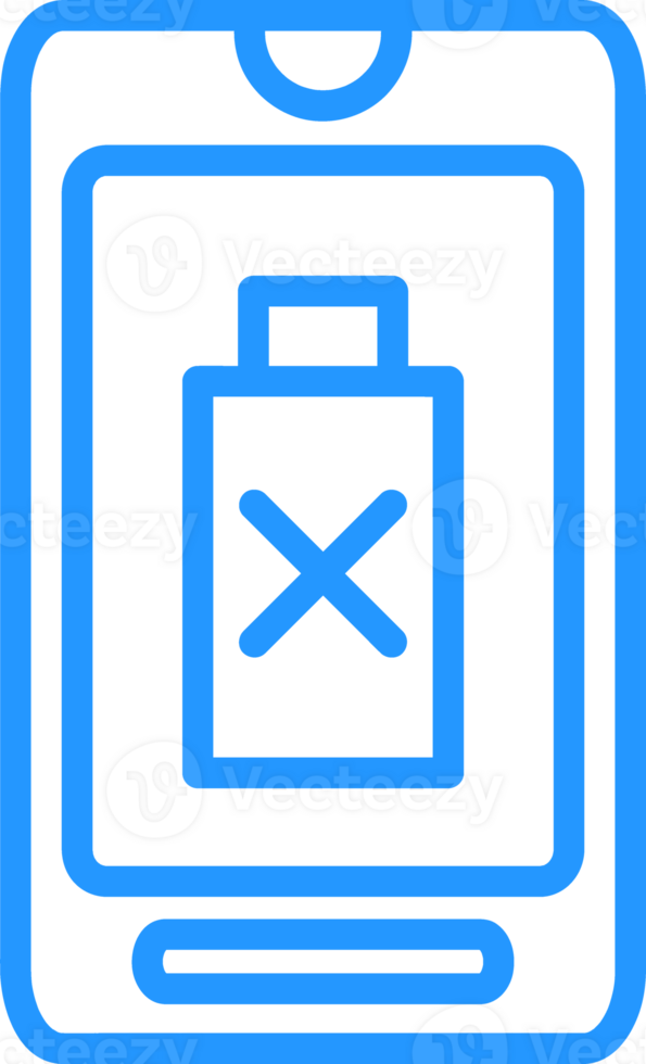 outline mobile phone icon png