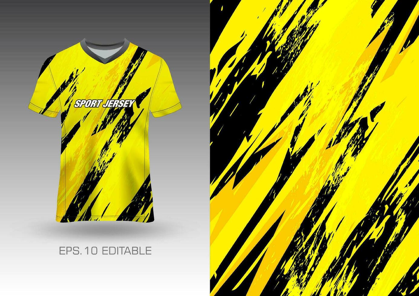 Deportes camisa vector diseño, fútbol jersey Bosquejo uniforme frente ver