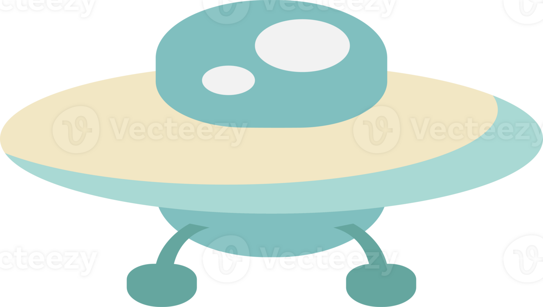 The ufo mine Unidentified Flying Object for sci or space concept. png