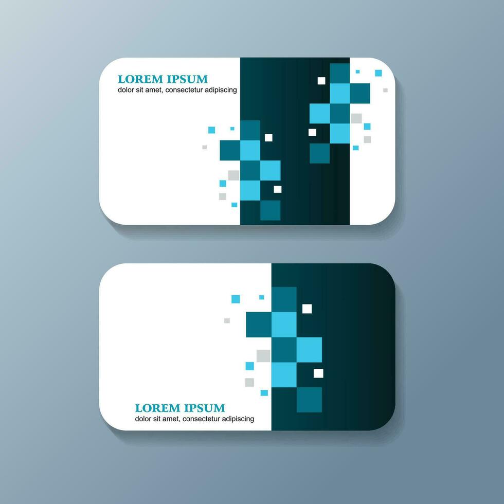 Modern Creative And Clean Business Card Design Template, Visiting Card vector