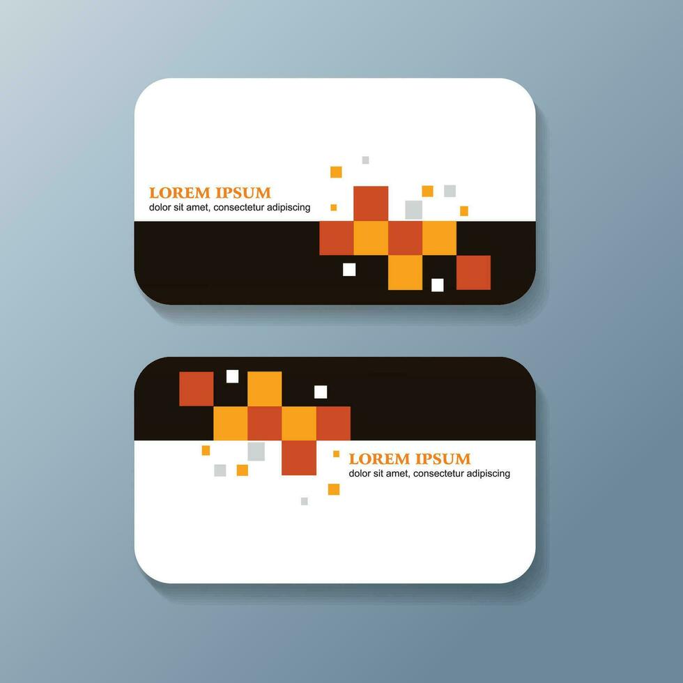 Modern Creative And Clean Business Card Design Template, Visiting Card vector