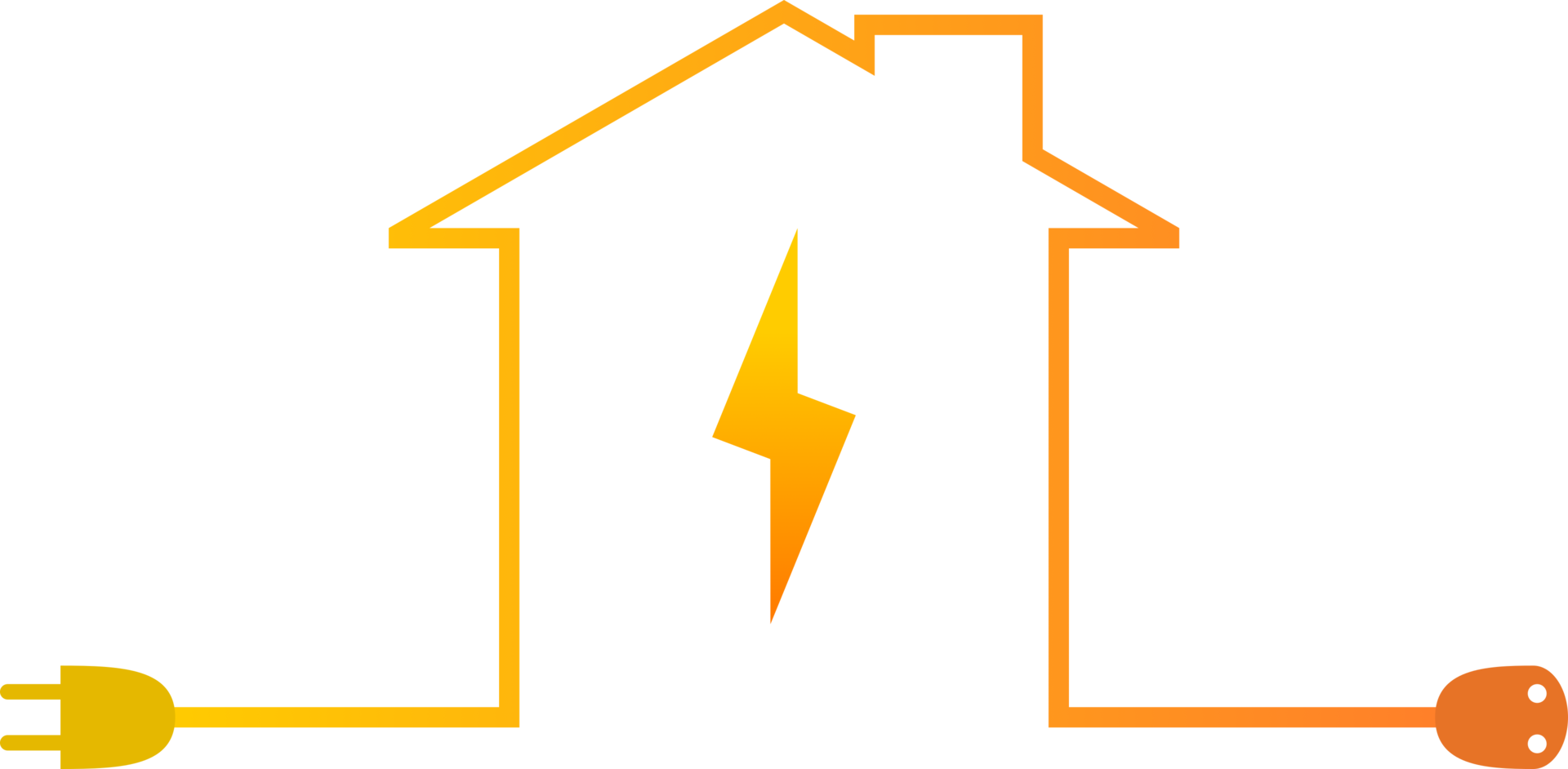 Electric plug and socket outlet with electricity bolt spark in building city home 27388477 PNG