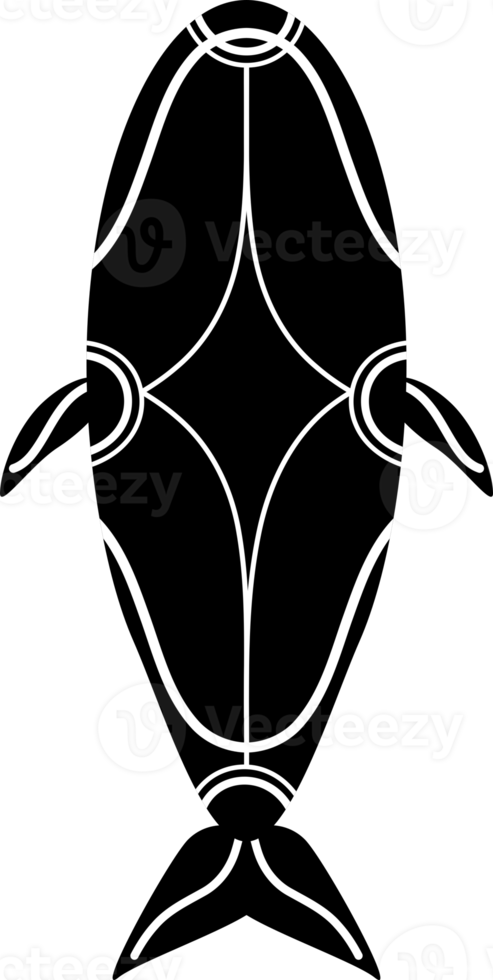 whale animal in sea icon png