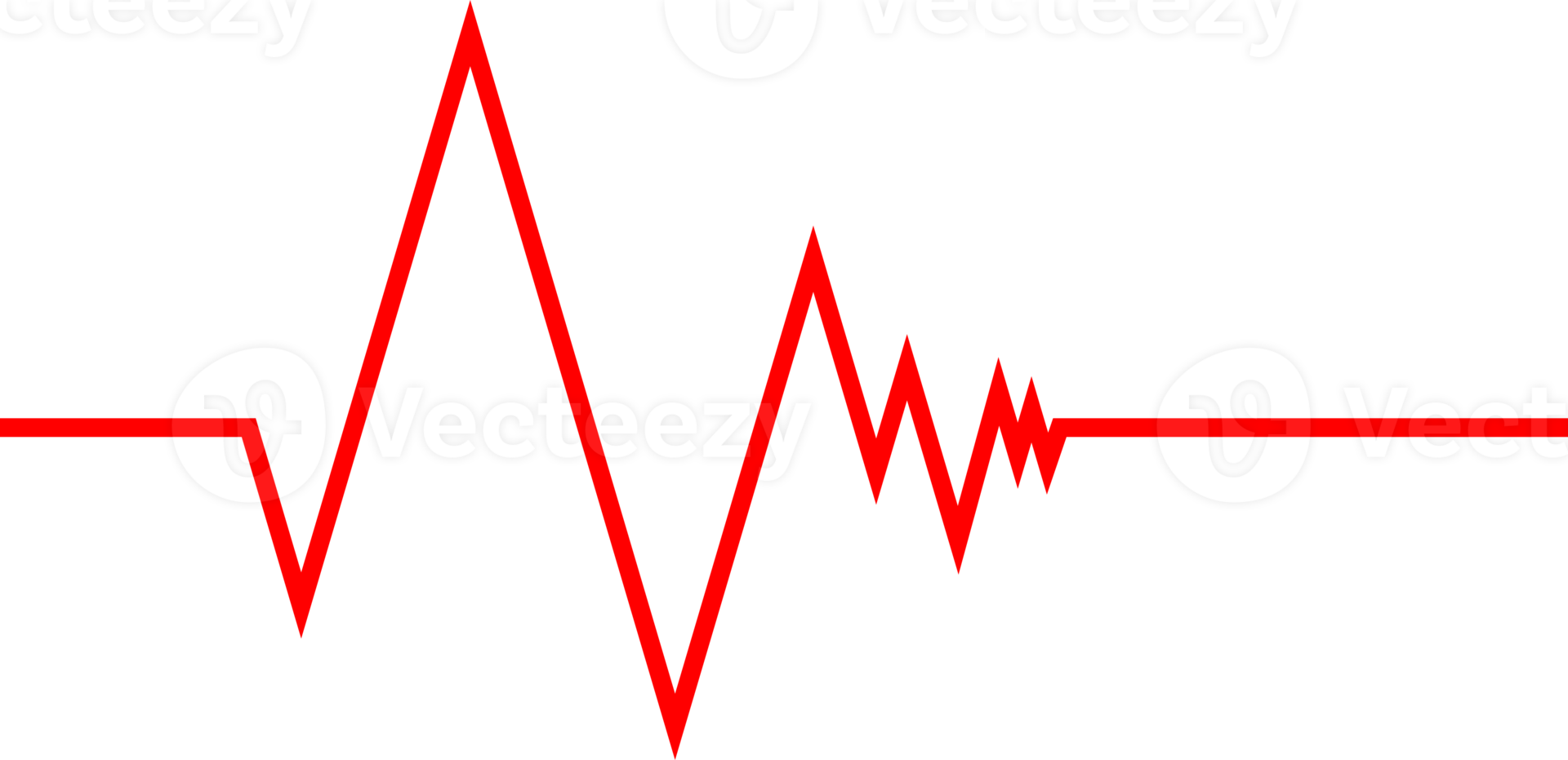 line heartbeat cardiograph with heart white medical cross concept heart disease png