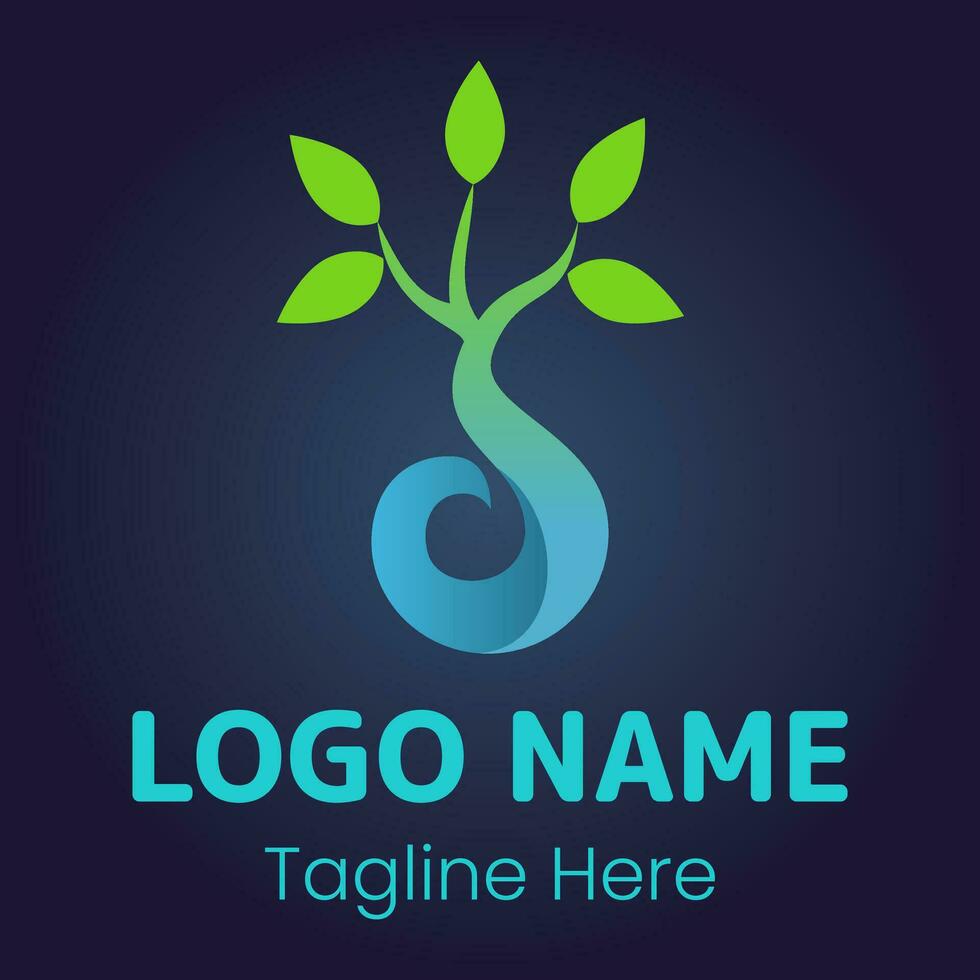 logotipo ecológico vector