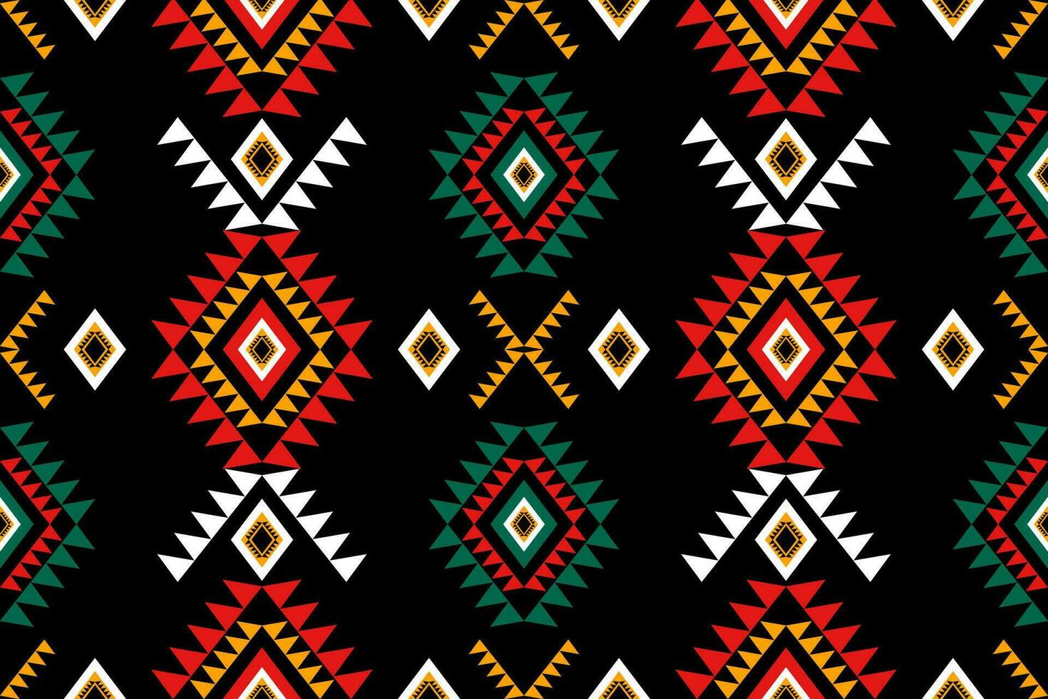 ethnic geometric pattern design for background or wallpaper vector