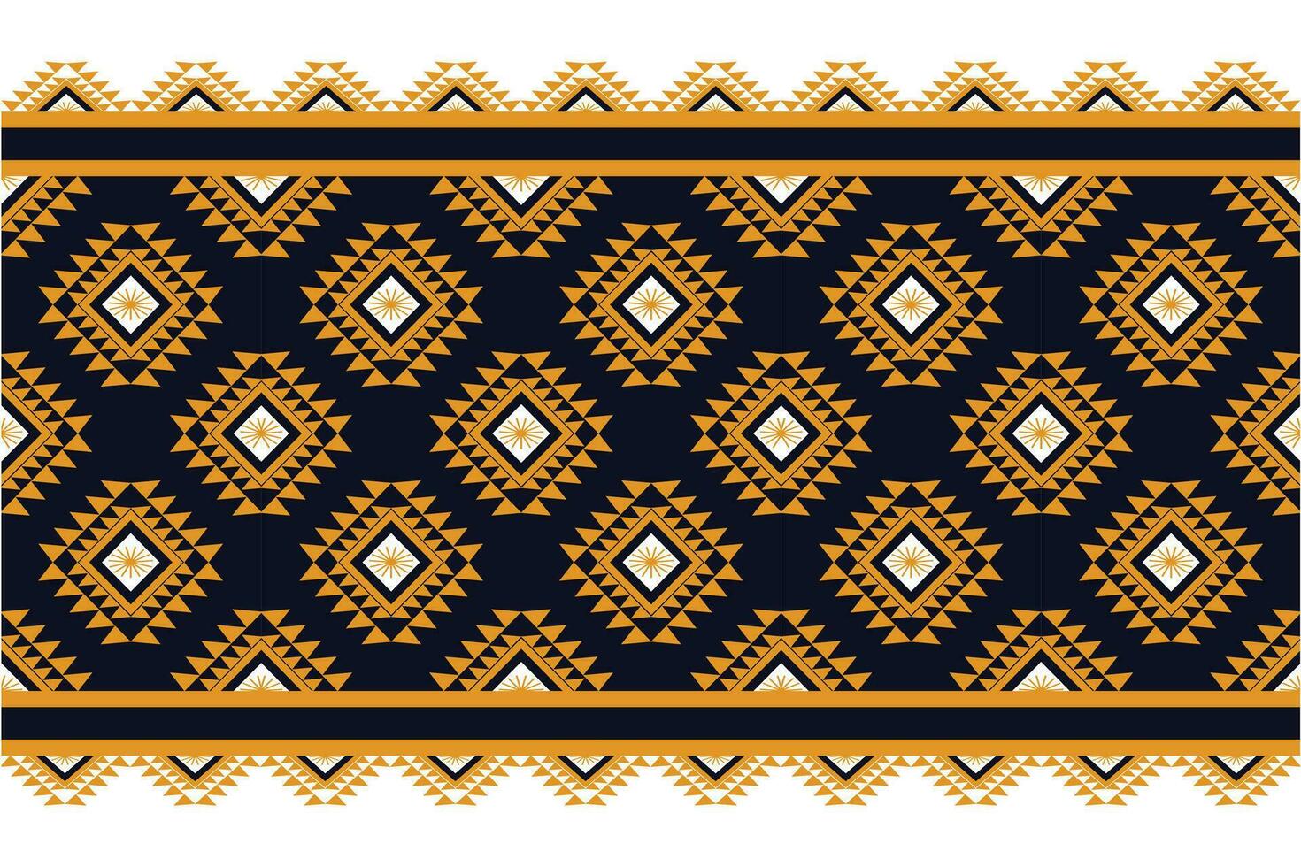 Geometric ethnic oriental seamless pattern thai traditional Design for background, vector