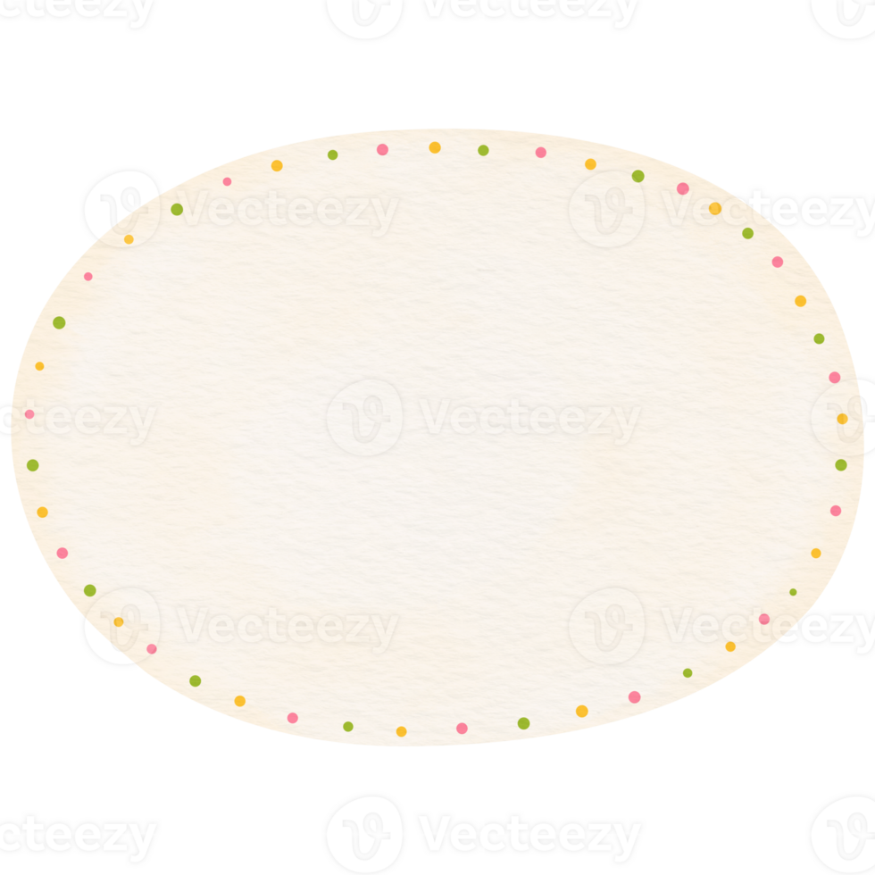 Oval Shape Memo Pad png