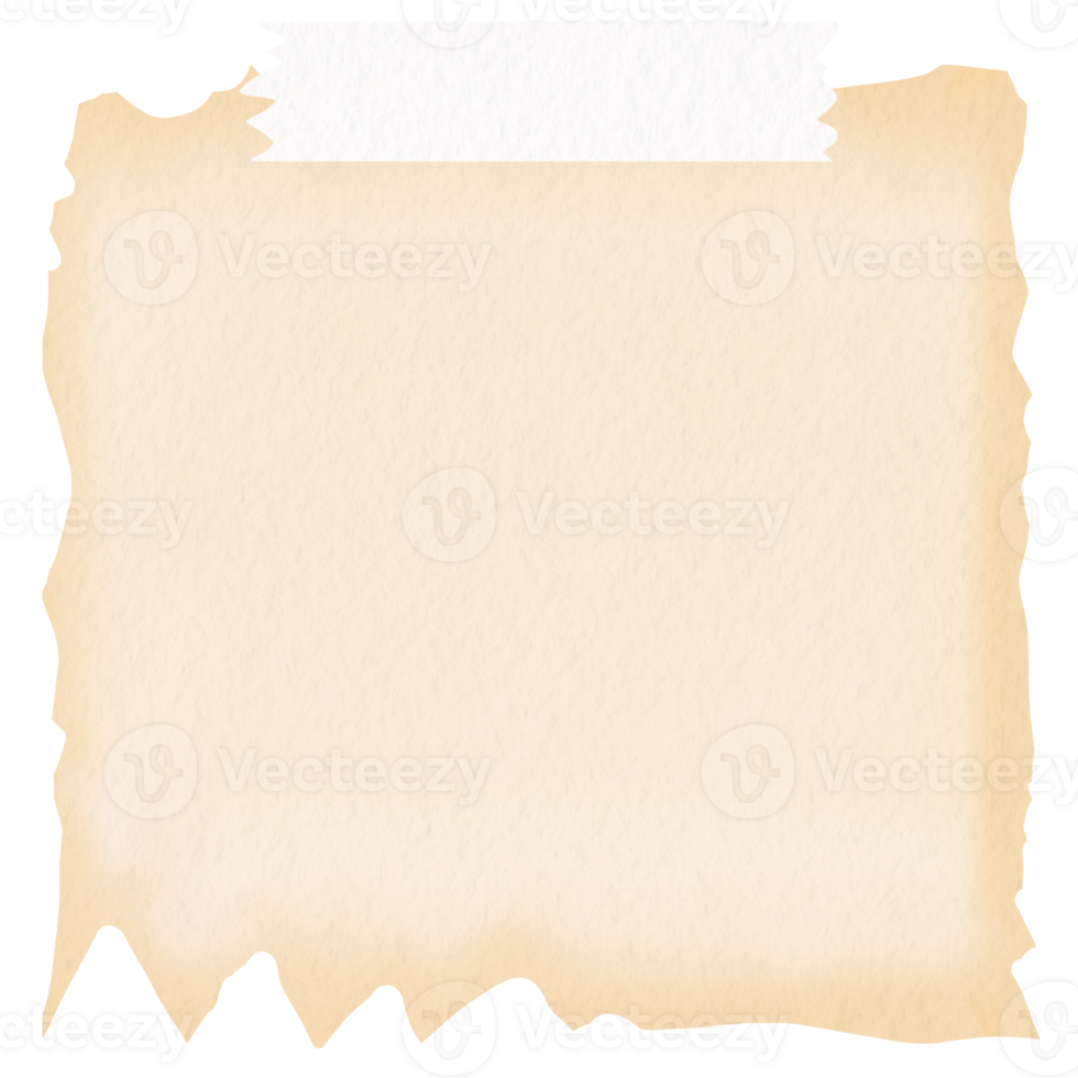 Torn Paper Memo Pad png