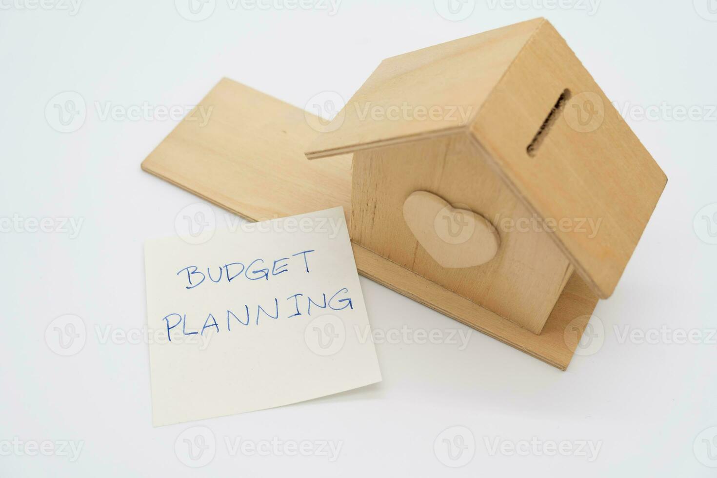 Budget planning for buying a Home. concept of saving money to buy an apartment, house or other residential property. real estate concept. photo