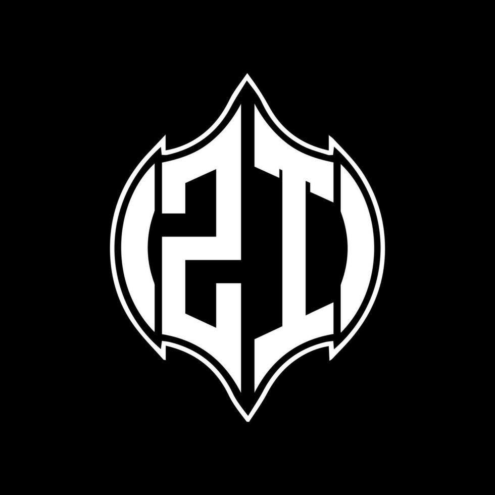 ZT letter logo design. ZT creative monogram initials letter logo concept. ZT Unique modern flat abstract vector letter logo design.